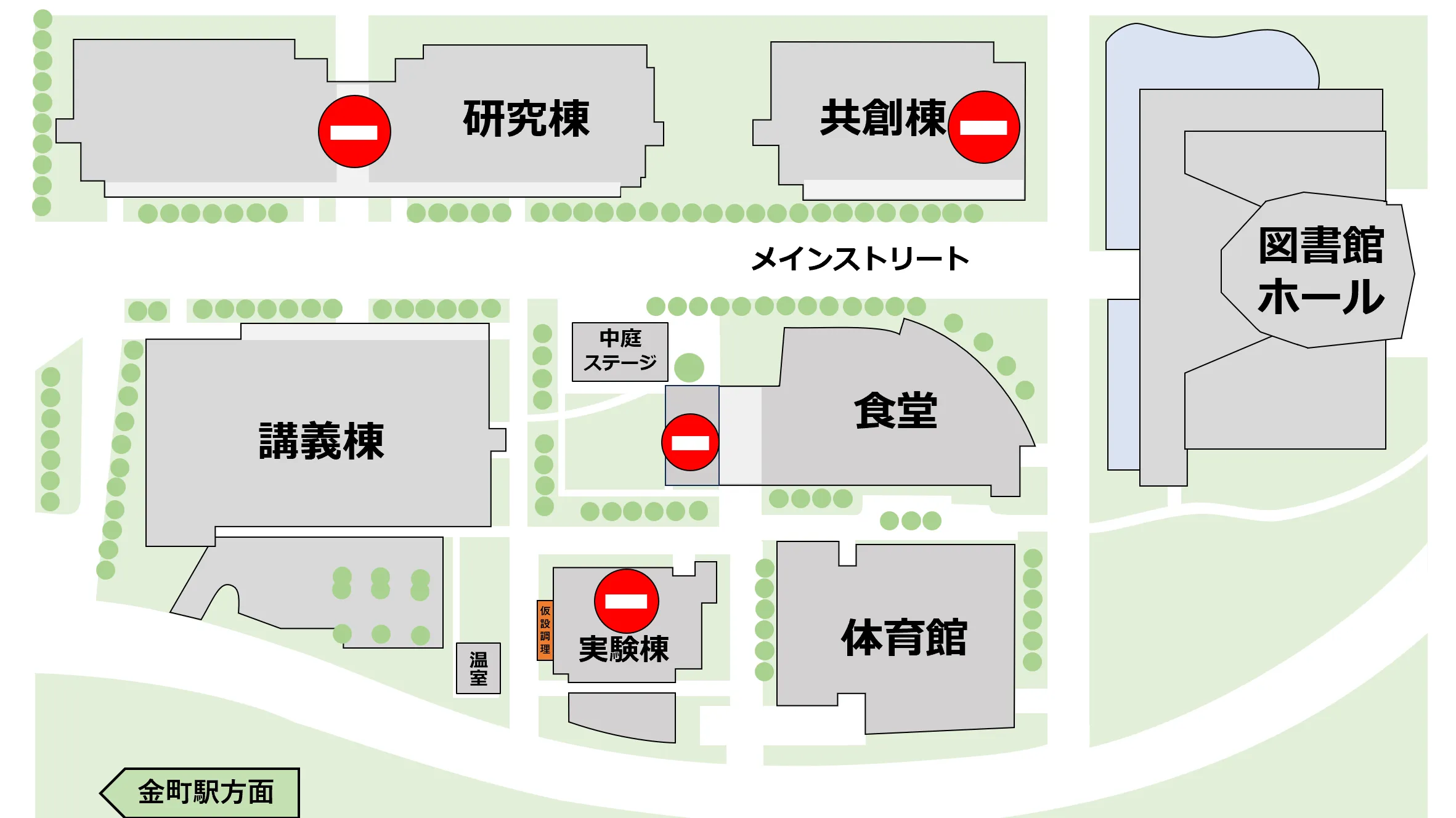 立入禁止区域