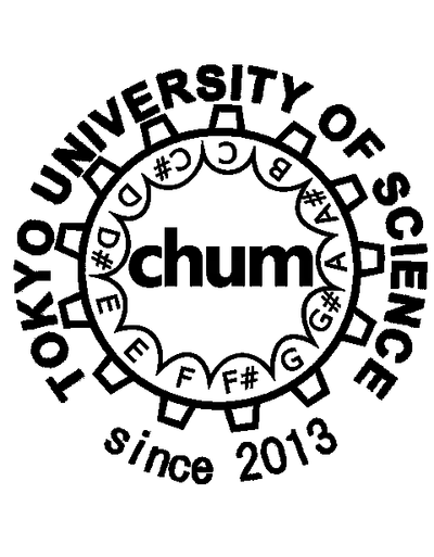 アカペラサークル「chum」のサークルカット
