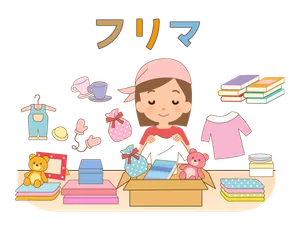 フリーマーケット企画の画像
