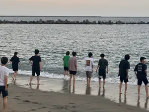 海とふれあうの画像