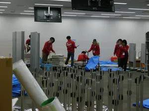 理大祭準備の画像